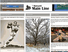 Tablet Screenshot of harvardmainline.com